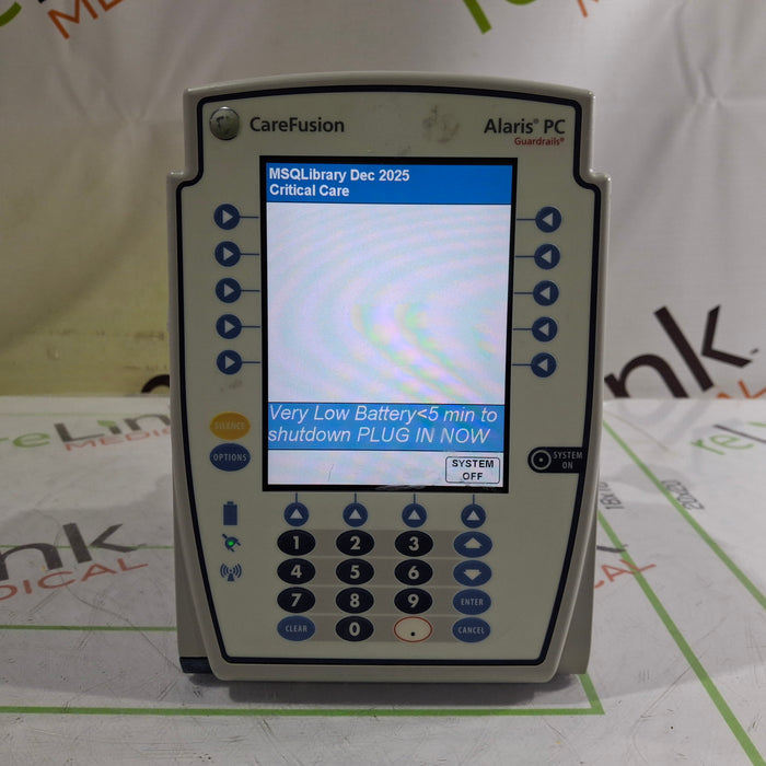 CareFusion Alaris 8015 Large Screen POC Infusion Pump