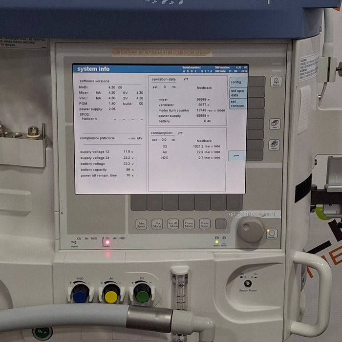 Draeger Medical Apollo Anesthesia Machine