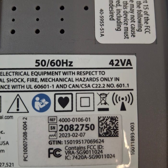 Smiths Medical Medfusion 4000 Syringe Infusion Pump