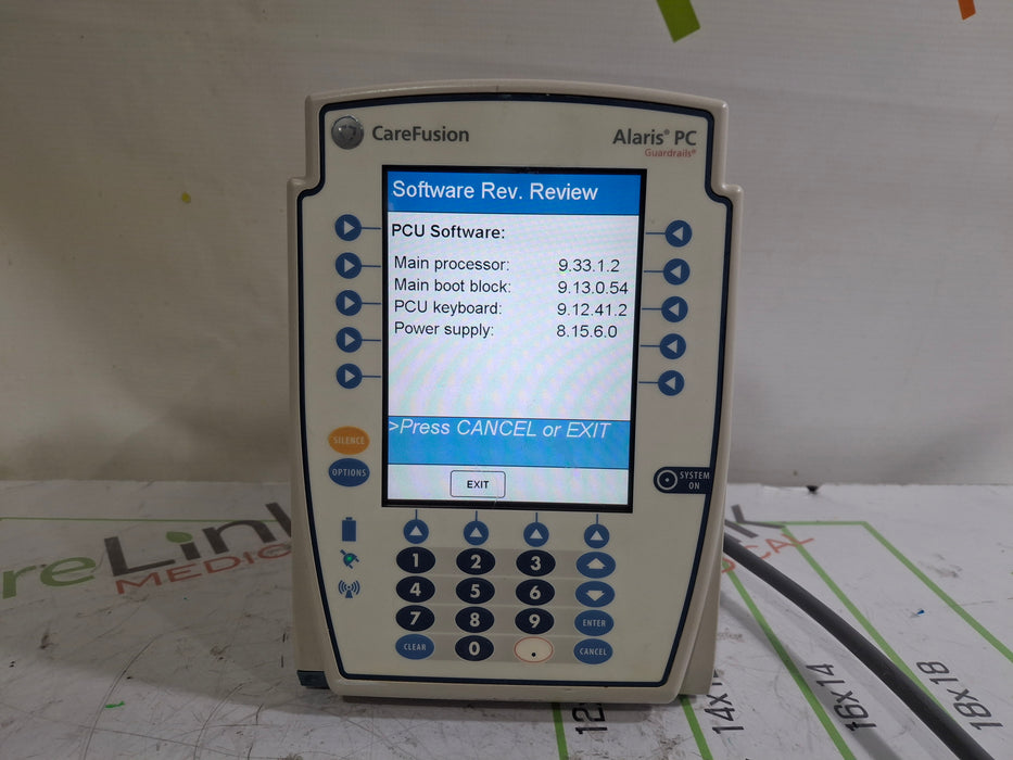 CareFusion Alaris 8015 Large Screen POC Infusion Pump