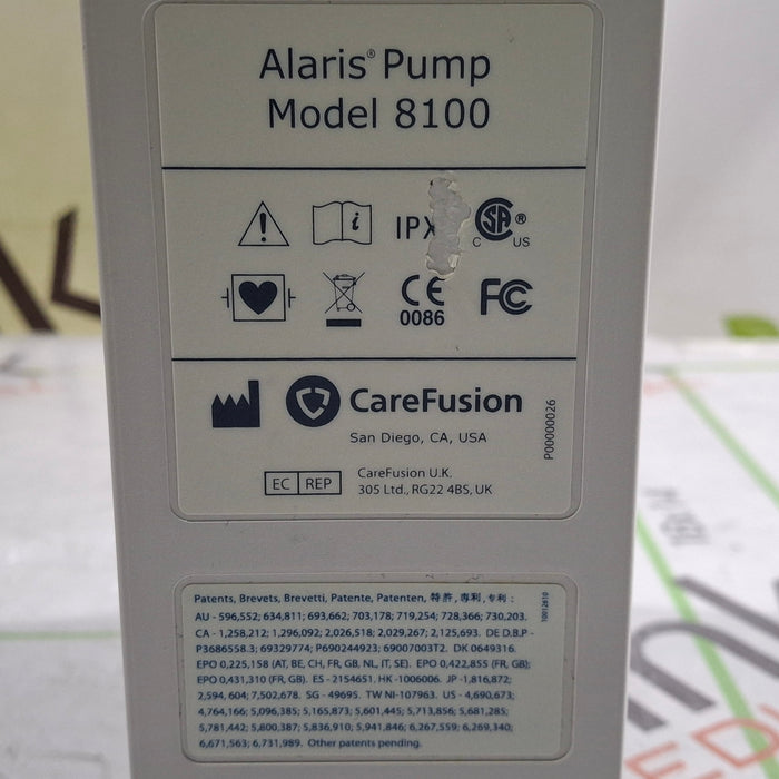 CareFusion Alaris 8100 LVP Infusion Pump Module