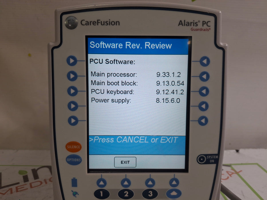 CareFusion Alaris 8015 Large Screen POC Infusion Pump