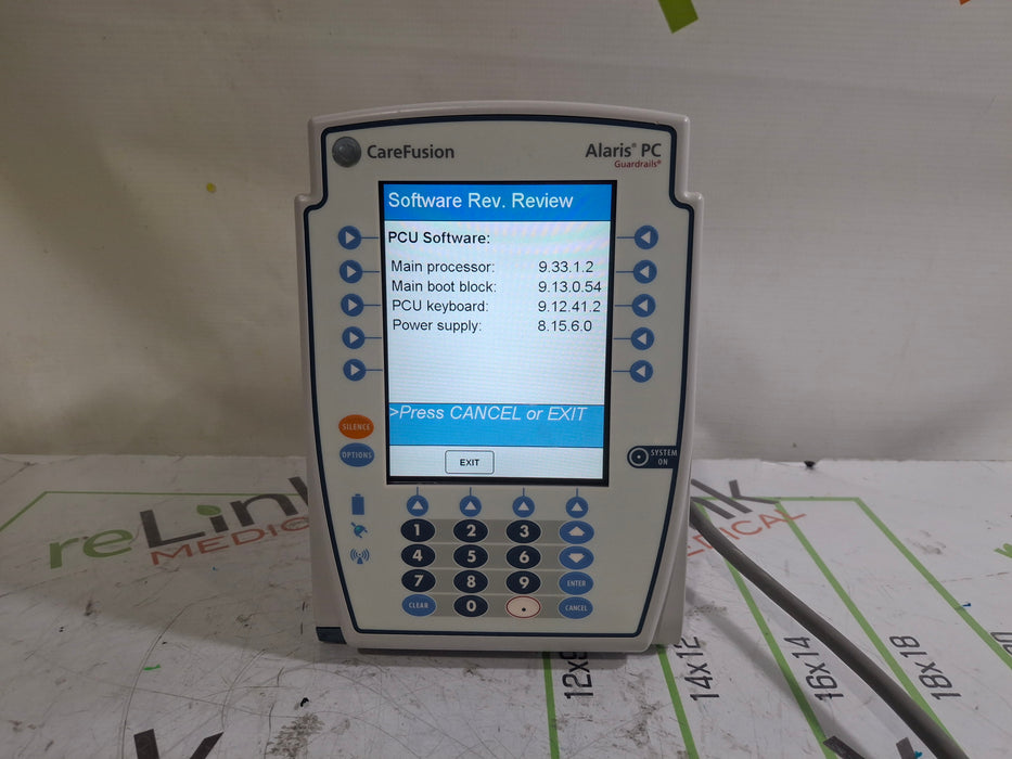 CareFusion Alaris 8015 Large Screen POC Infusion Pump