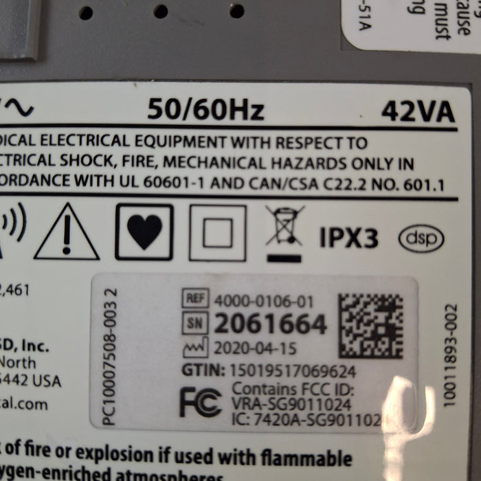 Smiths Medical Medfusion 4000 Syringe Infusion Pump