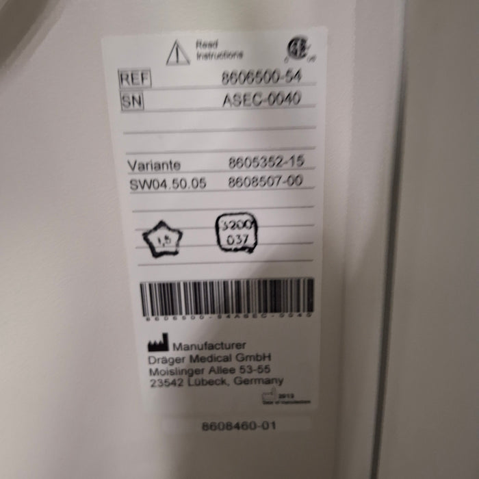 Draeger Medical Apollo Anesthesia Machine