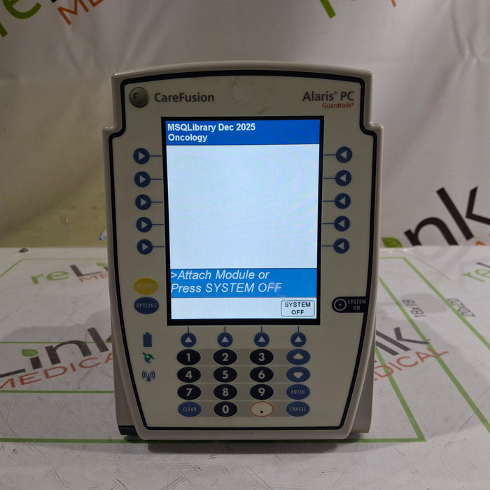 CareFusion Alaris 8015 Large Screen POC Infusion Pump