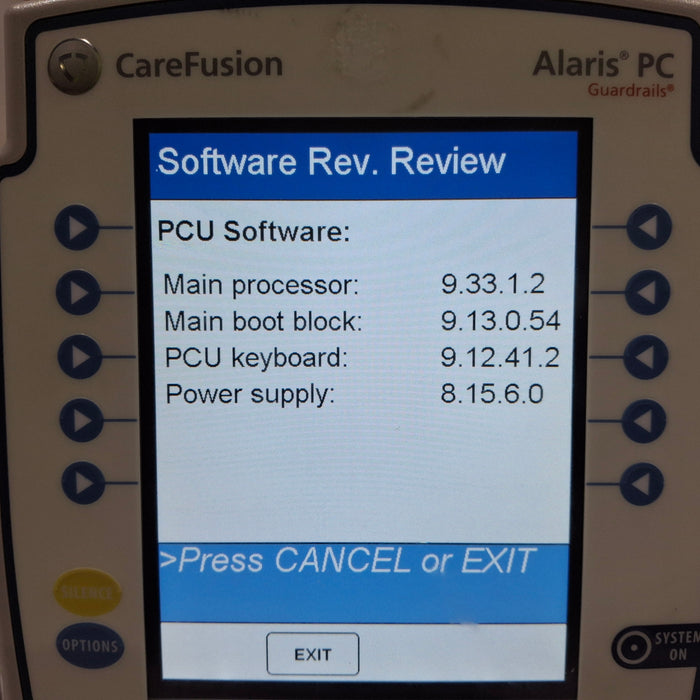 CareFusion Alaris 8015 Large Screen POC Infusion Pump