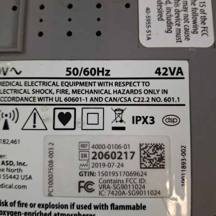 Smiths Medical Medfusion 4000 Syringe Infusion Pump
