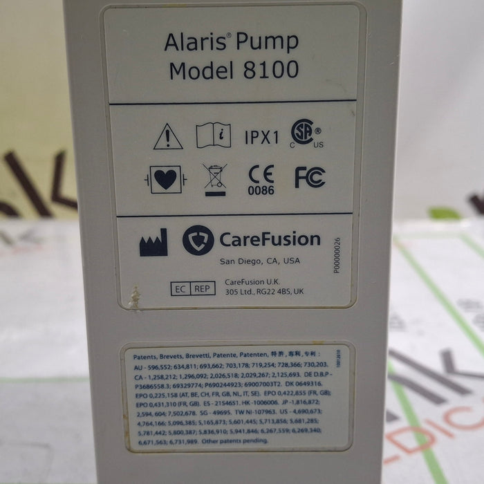 CareFusion Alaris 8100 LVP Infusion Pump Module