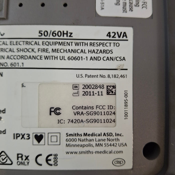 Smiths Medical Medfusion 4000 Syringe Infusion Pump