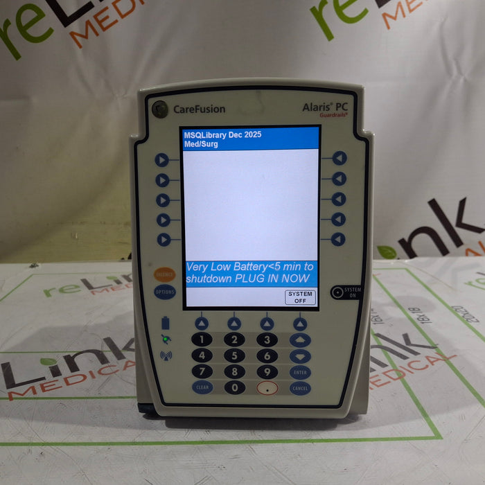 CareFusion Alaris 8015 Large Screen POC Infusion Pump