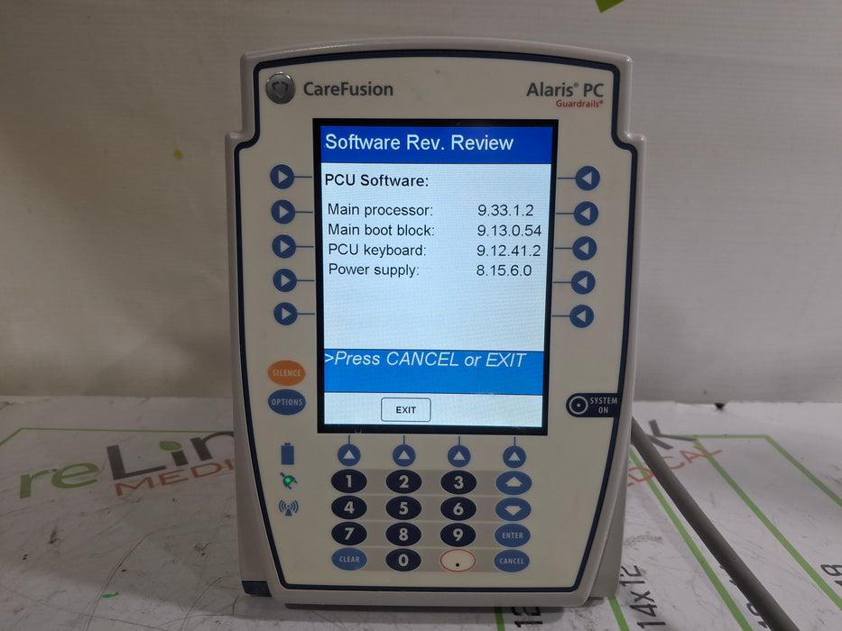 CareFusion Alaris 8015 Large Screen POC Infusion Pump