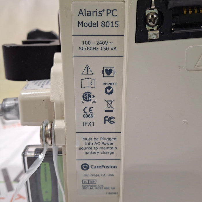 CareFusion Alaris 8015 Large Screen POC Infusion Pump