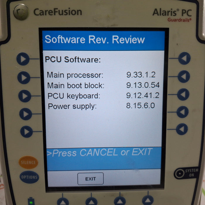 CareFusion Alaris 8015 Large Screen POC Infusion Pump
