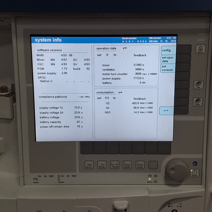 Draeger Medical Apollo Anesthesia Machine
