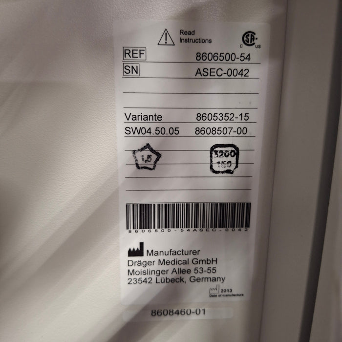 Draeger Medical Apollo Anesthesia Machine