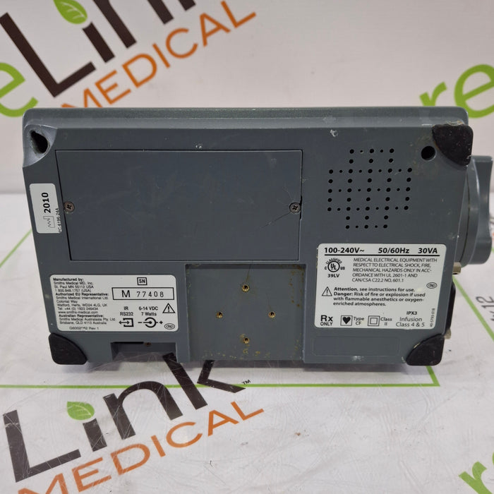 Smiths Medical Medfusion 3500 Version 3 Syringe Infusion Pump