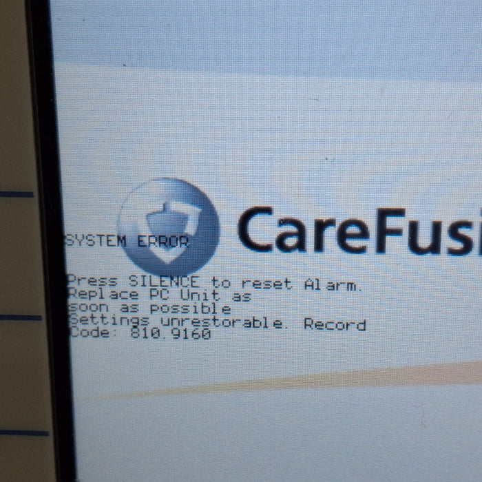 CareFusion Alaris 8015 Large Screen POC Infusion Pump