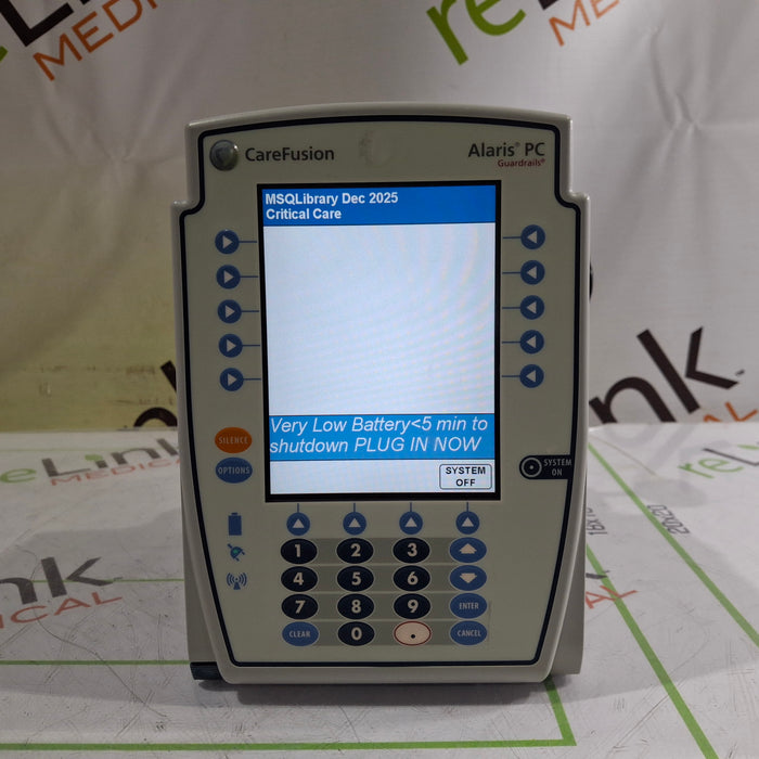 CareFusion Alaris 8015 Large Screen POC Infusion Pump