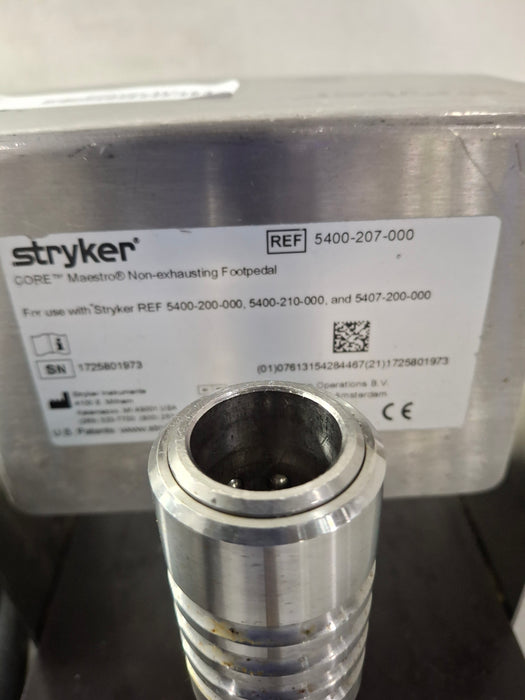 Stryker 5400-207 Core Maestro Foot Pedal