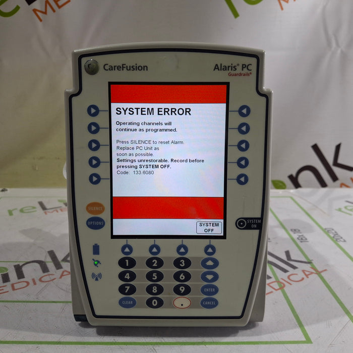 CareFusion Alaris 8015 Large Screen POC Infusion Pump