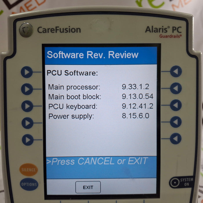 CareFusion Alaris 8015 Large Screen POC Infusion Pump