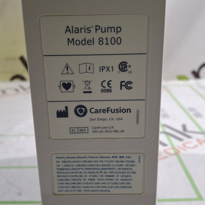 CareFusion Alaris 8100 LVP Infusion Pump Module