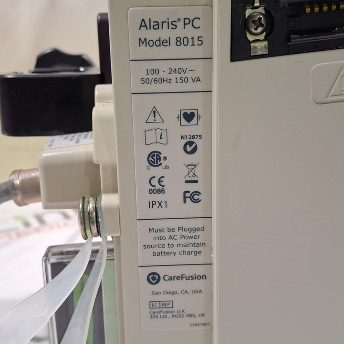 CareFusion Alaris 8015 Large Screen POC Infusion Pump