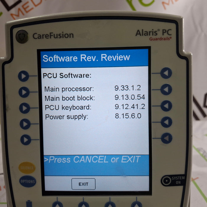 CareFusion Alaris 8015 Large Screen POC Infusion Pump