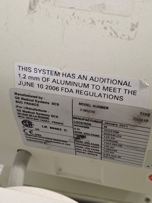 GE Healthcare Digital AMX 4 Plus Portable X-Ray Unit