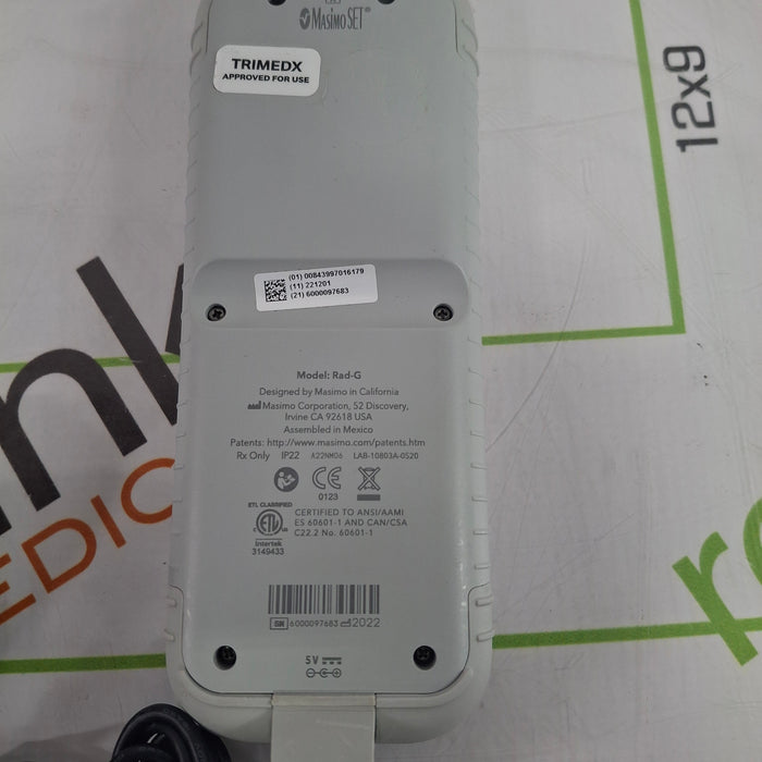Masimo Rad-G Handheld Pulse Oximeter