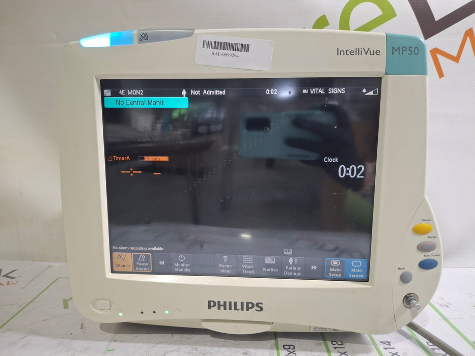 Philips IntelliVue MP50 Patient Monitor