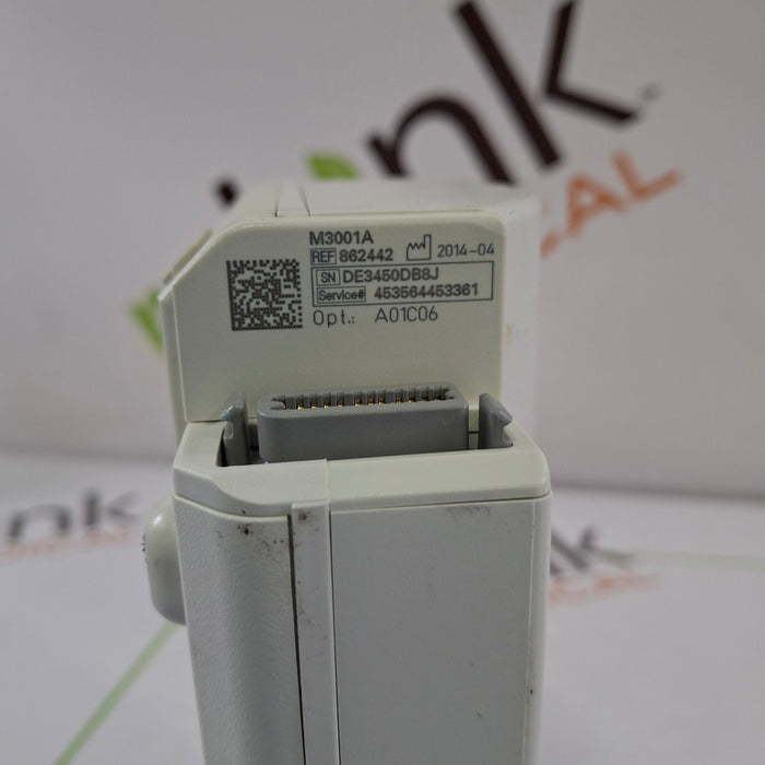 Philips M3001A-A01C06 Fast SpO2, NIBP, ECG, Temp, IBP MMS Module