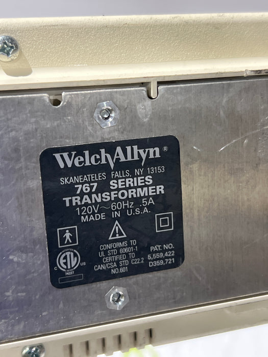 Welch Allyn 767 Otoscope/Ophthalmoscope Wall Tranformer