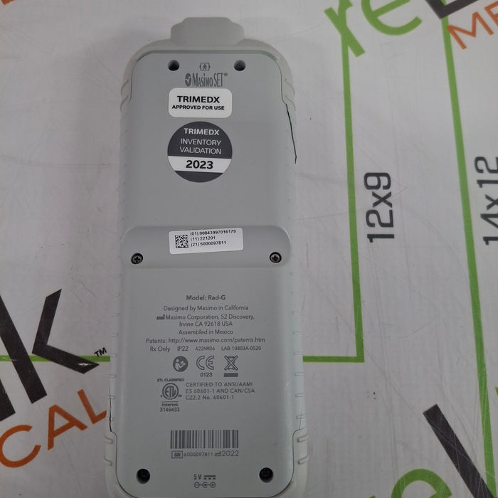 Masimo Rad-G Handheld Pulse Oximeter