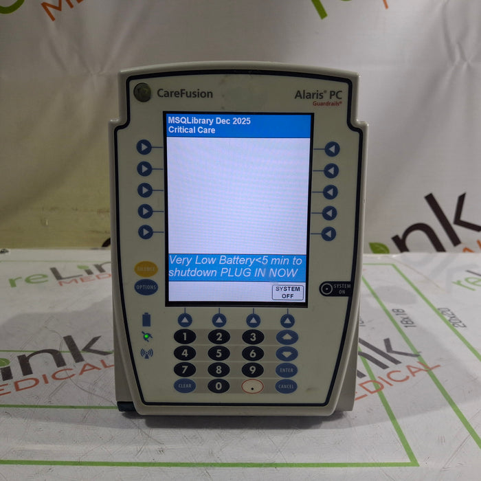 CareFusion Alaris 8015 Large Screen POC Infusion Pump