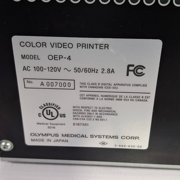 Olympus OEP-4 Color Video Printer