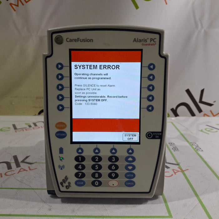CareFusion Alaris 8015 Large Screen POC Infusion Pump
