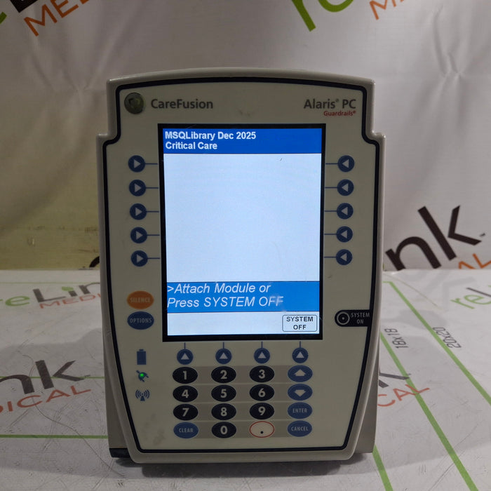 CareFusion Alaris 8015 Large Screen POC Infusion Pump