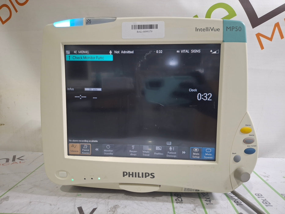 Philips IntelliVue MP50 Patient Monitor