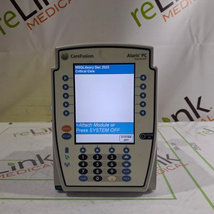 CareFusion Alaris 8015 Large Screen POC Infusion Pump
