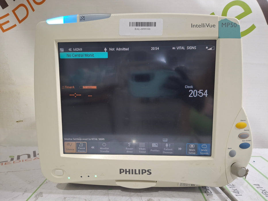 Philips IntelliVue MP50 Patient Monitor