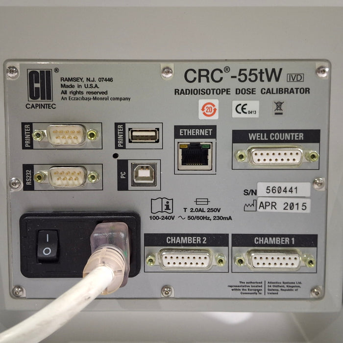 Capintec CRC-55tW Dose Calibrator