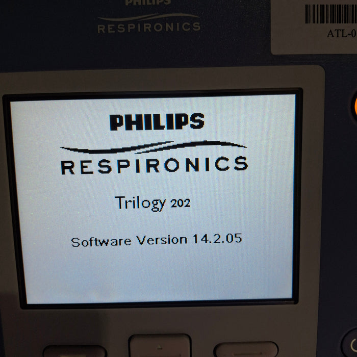 Respironics Trilogy 202 Ventilator
