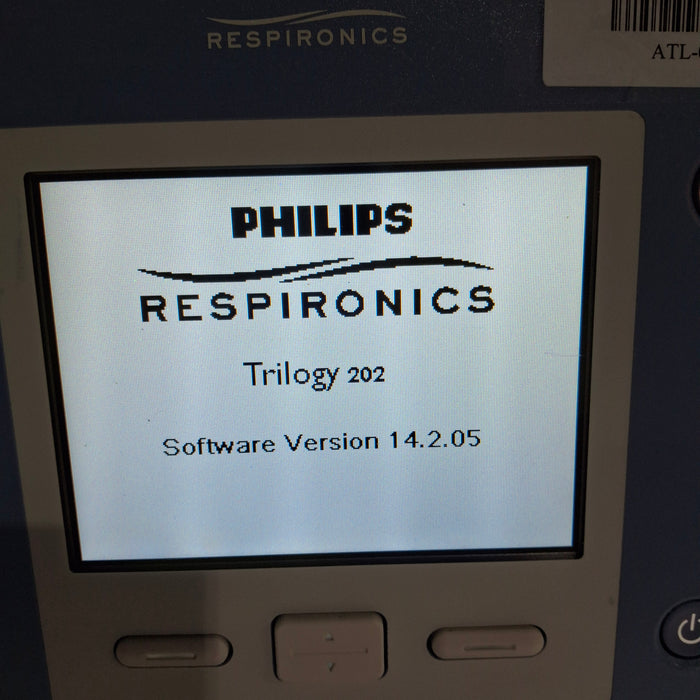 Respironics Trilogy 202 Ventilator