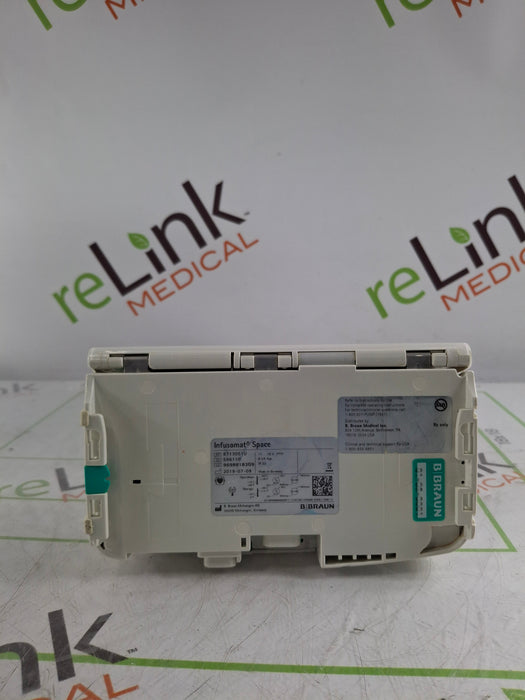 B. Braun Infusomat Space w/AC Adapter Infusion Pump