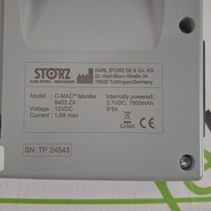 Karl Storz 8403 ZX C-MAC Monitor