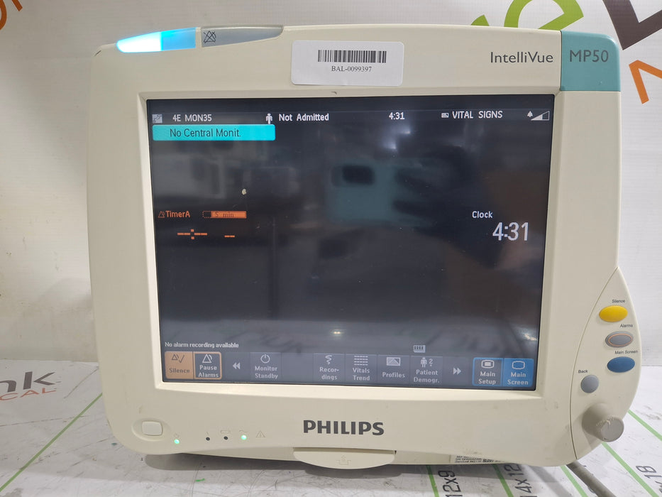 Philips IntelliVue MP50 Patient Monitor