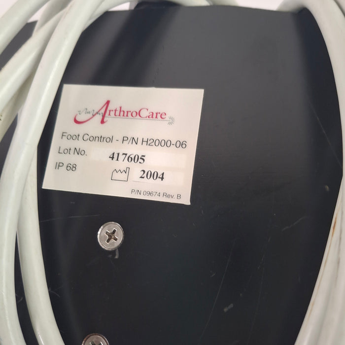 ArthroCare Corporation H2000-06 Foot Control
