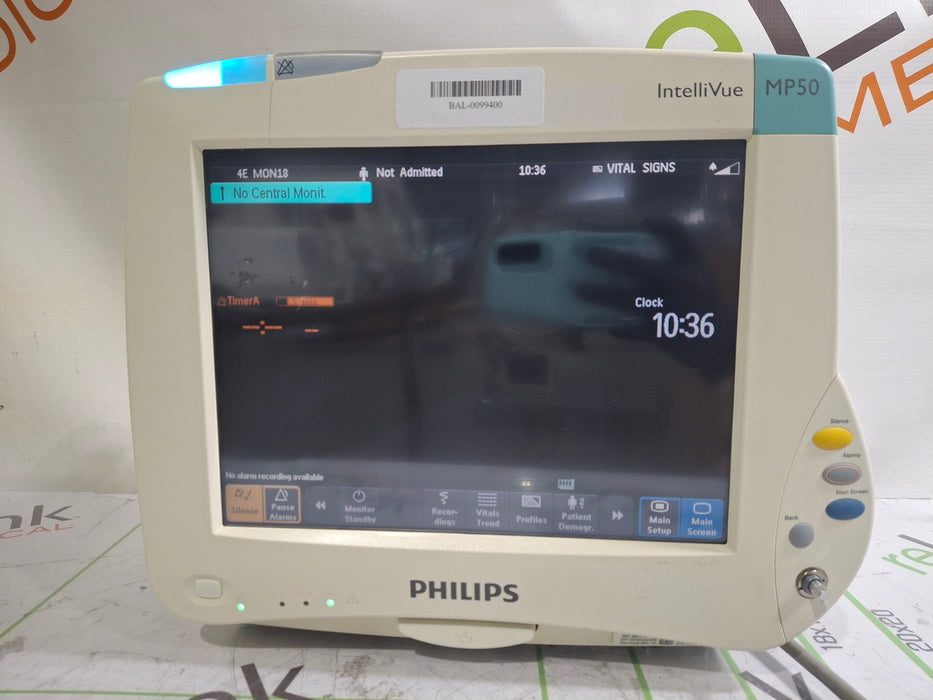 Philips IntelliVue MP50 Patient Monitor